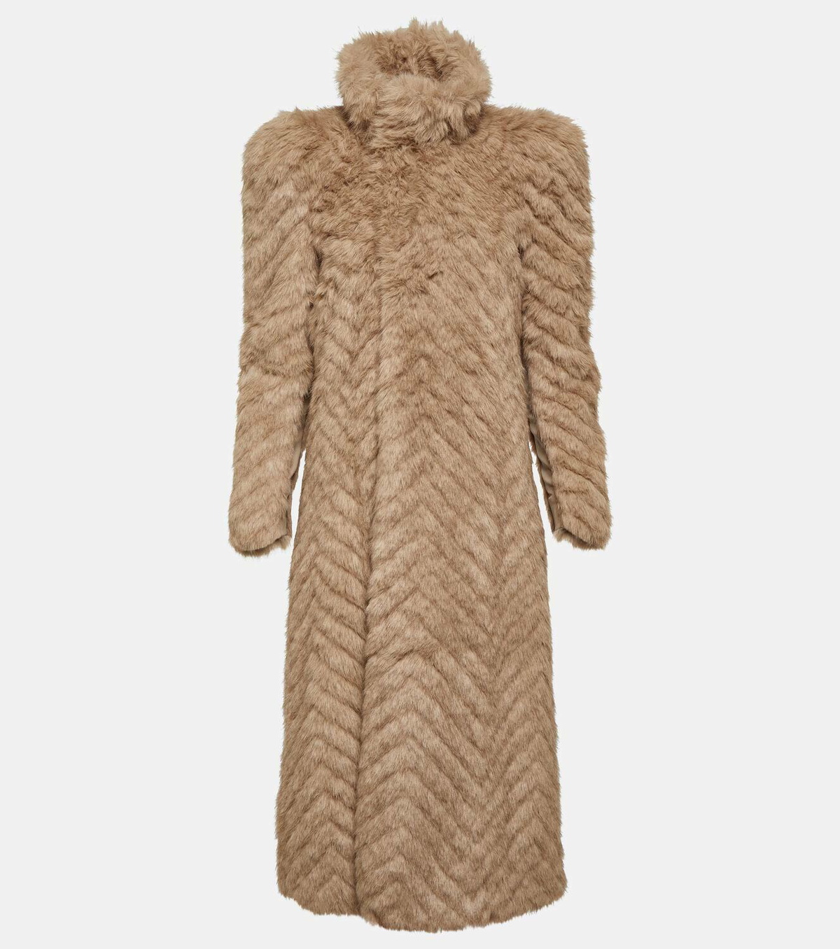 【関税&送料込】Balenciaga Faux Fur Cape Balenciaga faux-fur Jacket | Black | FARFETCH