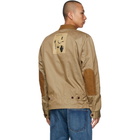 Junya Watanabe Beige Jasper Morrison Edition Twill The Hard Life Jacket