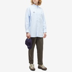 WTAPS Men's BD 01 Oxford Shirt in Blue