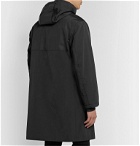 Theory - Philip Shell-Panelled Cotton-Blend Parka with Removable Down Liner - Black