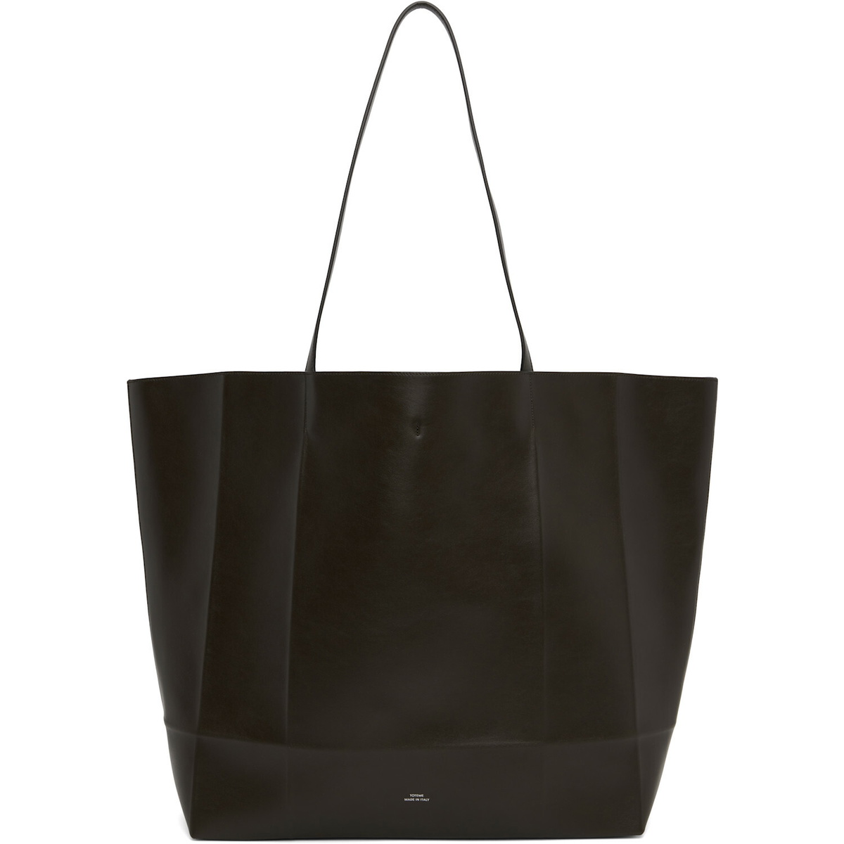 TOTEME Brown Roam Leather Tote