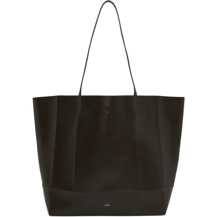 Photo: TOTEME Brown Roam Leather Tote