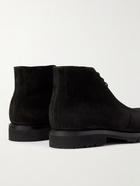 George Cleverley - Nathan Suede Chukka Boots - Black