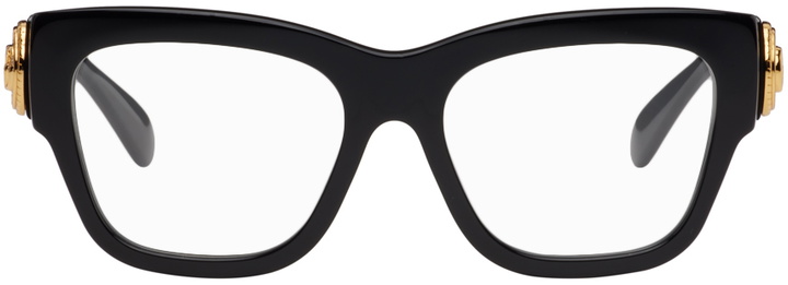 Photo: Gucci Black Rectangular Glasses