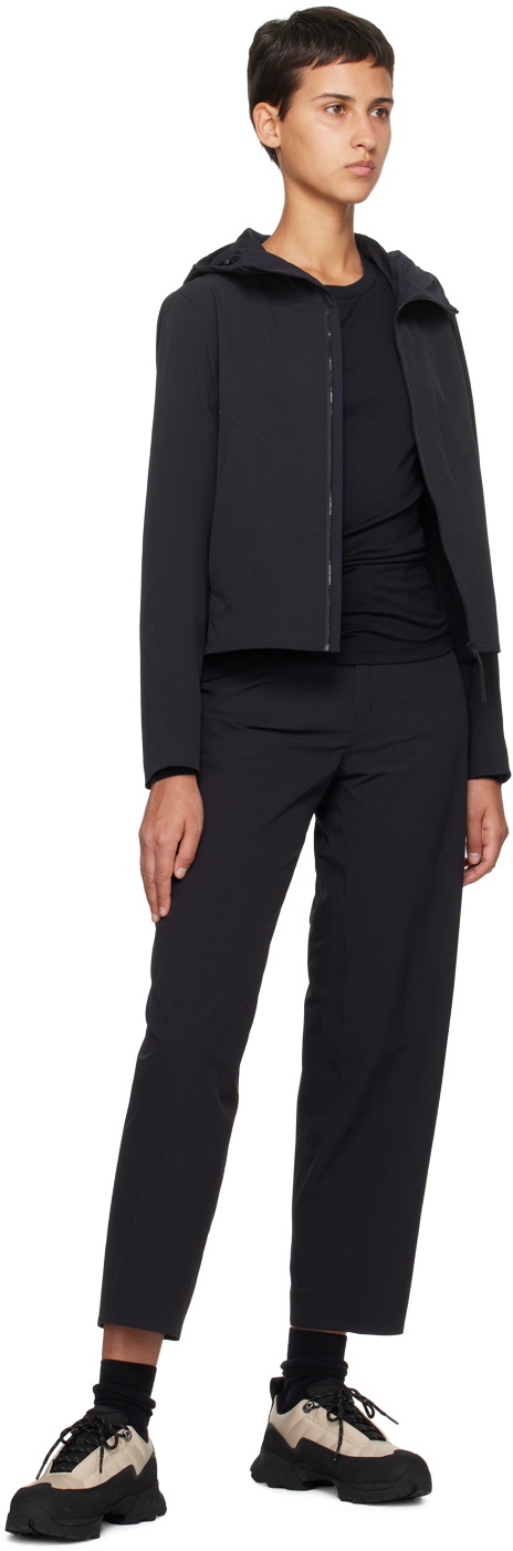 Veilance Black Frame Long Sleeve T-Shirt