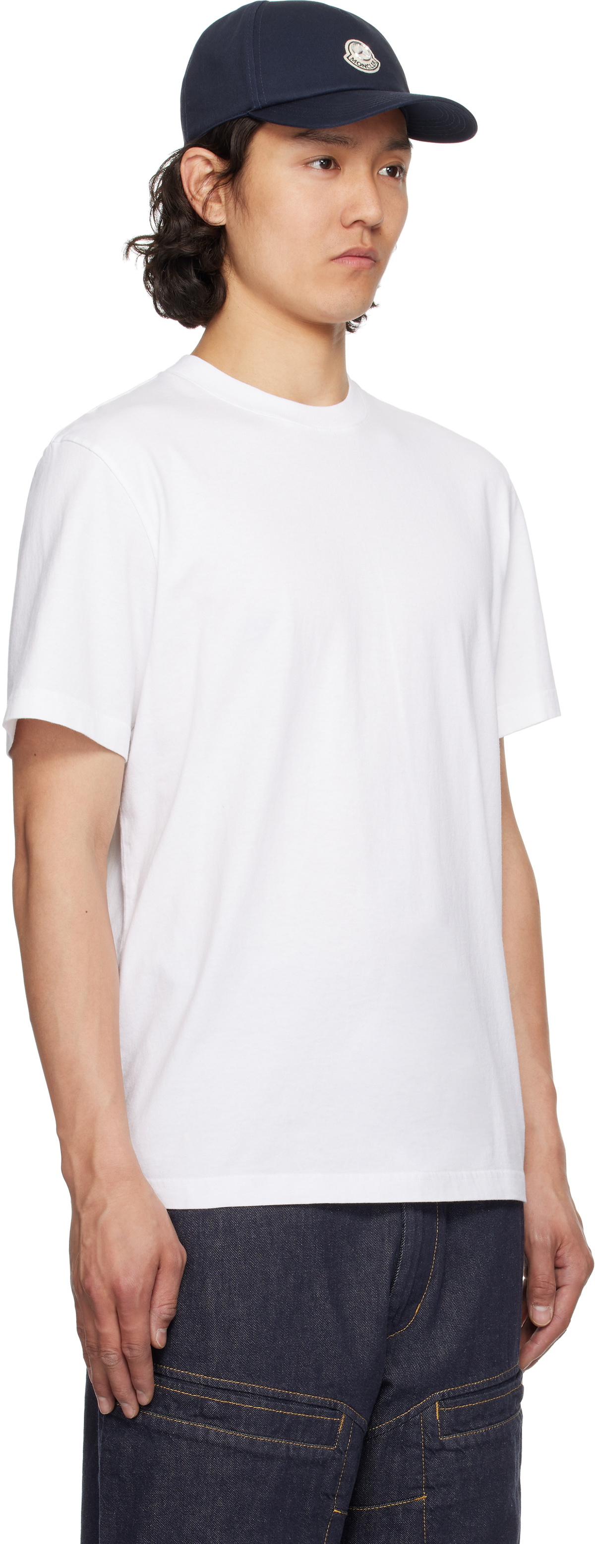 Moncler Genius Mercedes-Benz by NIGO White Crewneck T-shirt