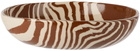 Henry Holland Studio Orange & White Stripe Pasta Bowl