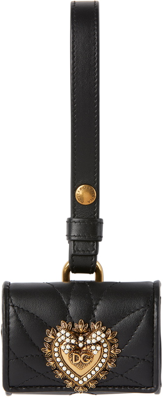 Photo: Dolce & Gabbana Black Leather Devotion AirPods Pro Case