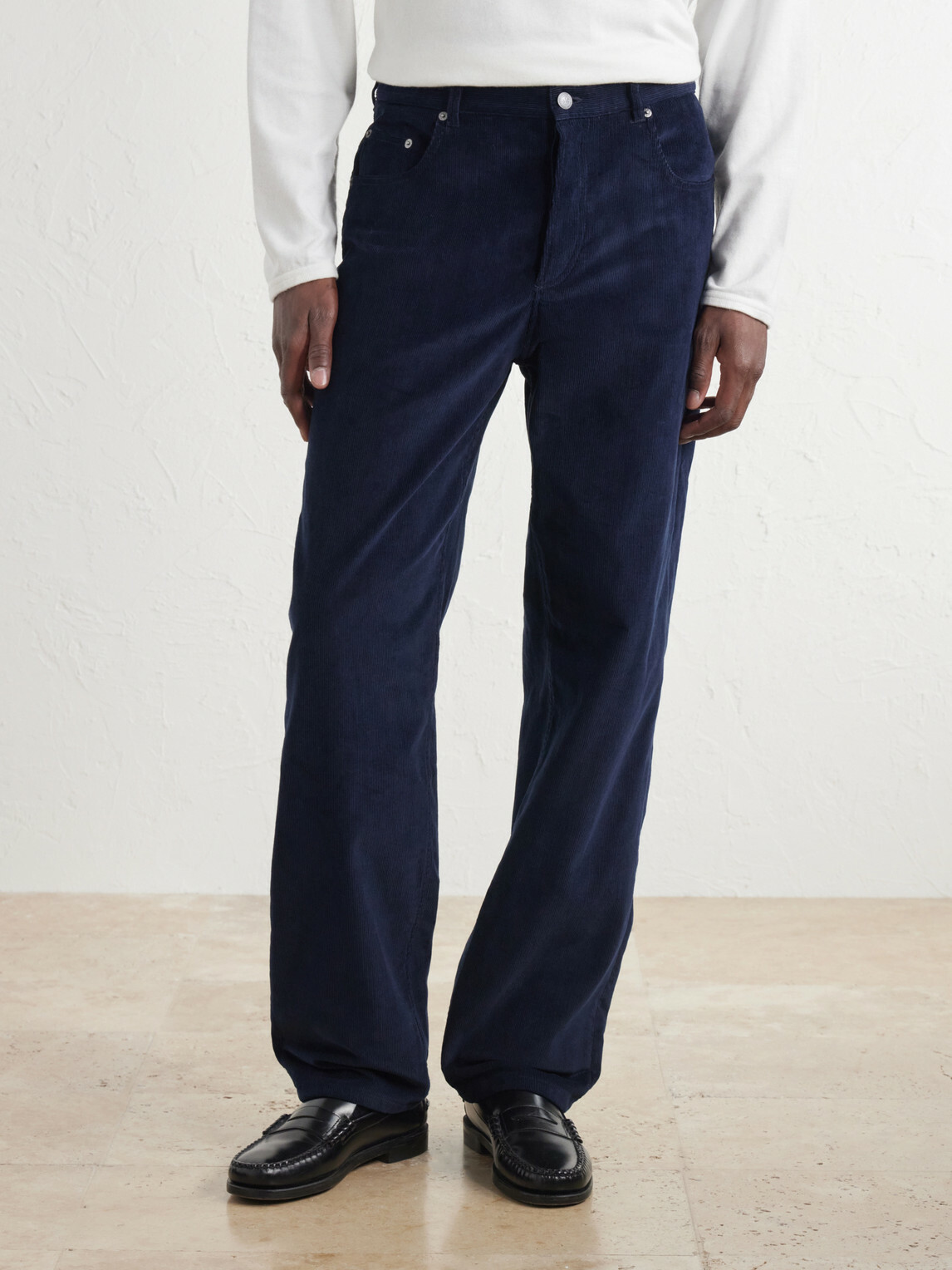 A.P.C. - Fairfax Straight-Leg Corduroy Jeans - Blue