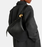Amanu Zambia leather shoulder bag