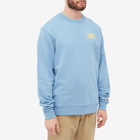 Billionaire Boys Club Men's Small Arch Logo Crew Sweat in Powder Blue