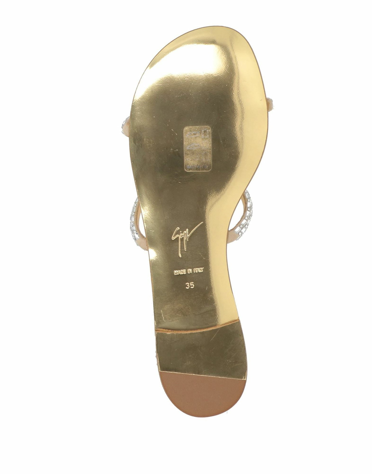 Giuseppe Zanotti Womens Sandals in Gold