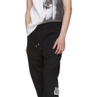 Alyx Black Visual Edition Colorblock Logo Lounge Pants