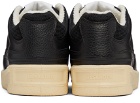 Jil Sander Black Basket Low-Top Sneakers