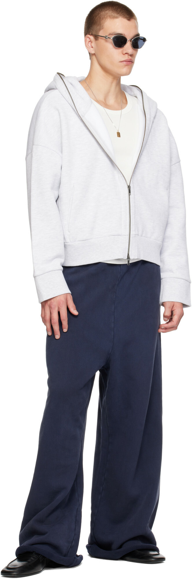 Entire Studios Navy Full Sweatpants