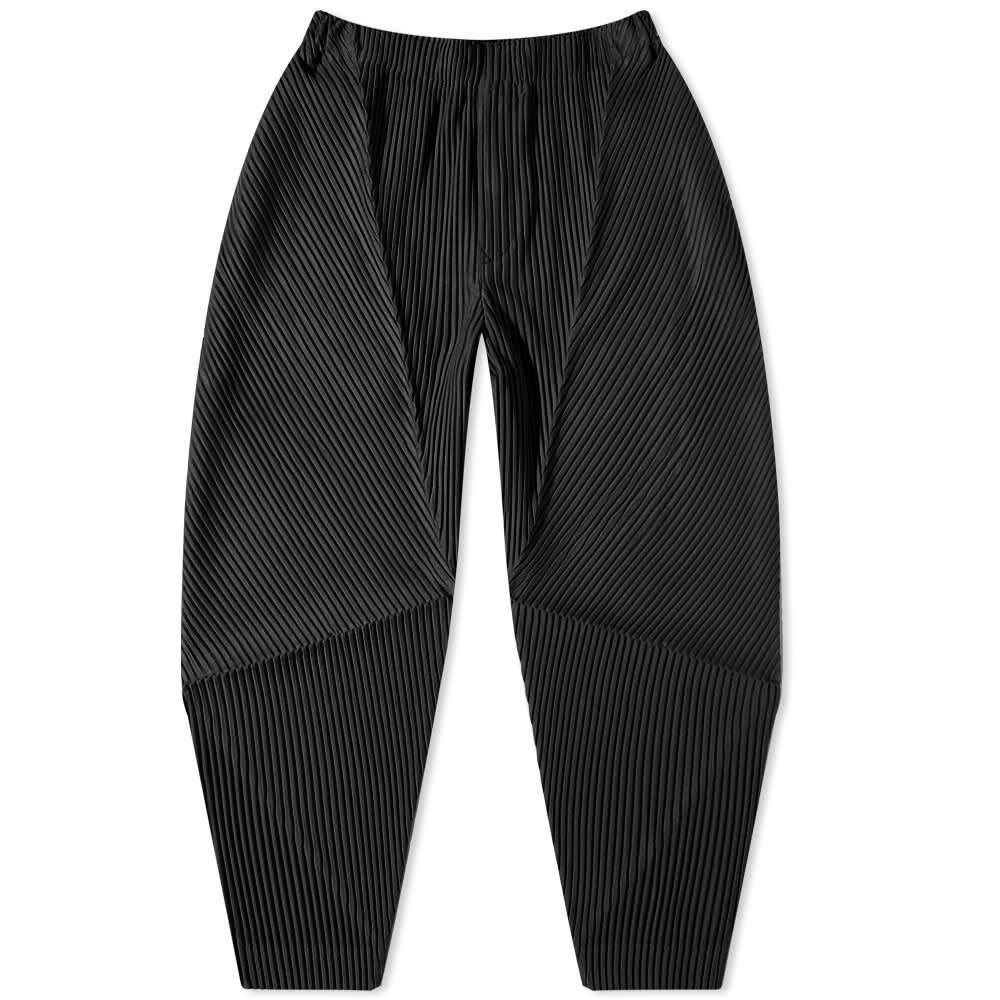 HOMME PLISSE ISSEY polyester Pleated balloon Pants HP33JF185 Burgundy 1 main image 1