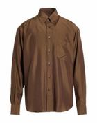 Tom Ford Mens Shirt Chocolate in Brown