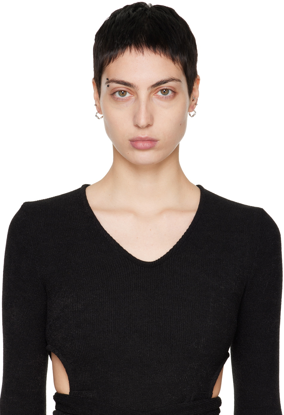 FARIS Silver Lava Hoop Small Earrings Faris FARIS Silver Lava Hoop Small Earrings Faris