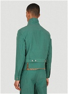 Panel Jacket in Green