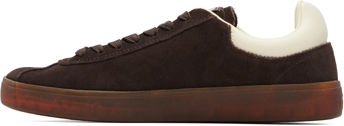Lacoste Brown Baseshot Sneakers