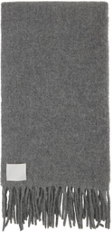 Teurn Studios SSENSE Exclusive Gray Oversized Scarf