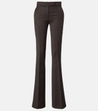 Alex Perry High-rise flared pants
