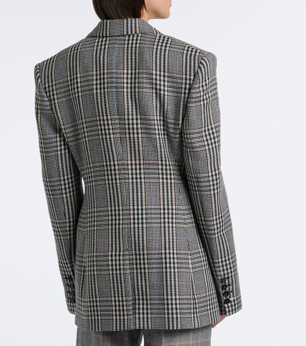 Stella McCartney Checked wool blazer