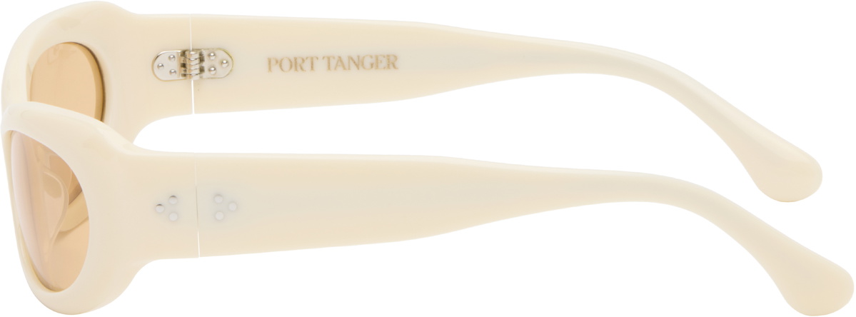 Port Tanger SSENSE Exclusive Beige Khilna Sunglasses