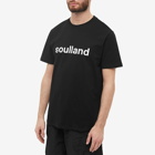 Soulland Men's Chuck Logo T-Shirt in Black