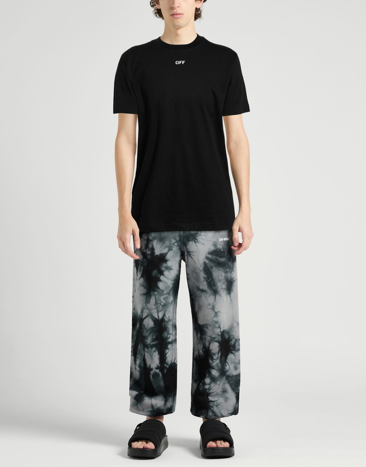 Off-white Mens T-shirt in Black