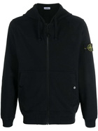 STONE ISLAND - Logo Cotton Hoodie