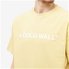 A-COLD-WALL* Men's Essential Logo T-Shirt in Flaxen Beige
