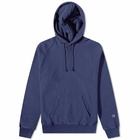 Champion Reverse Weave Men's Distressed Hoody in Maritime Blue