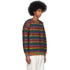 Issey Miyake Men Multicolor Roll Pattern Sweater