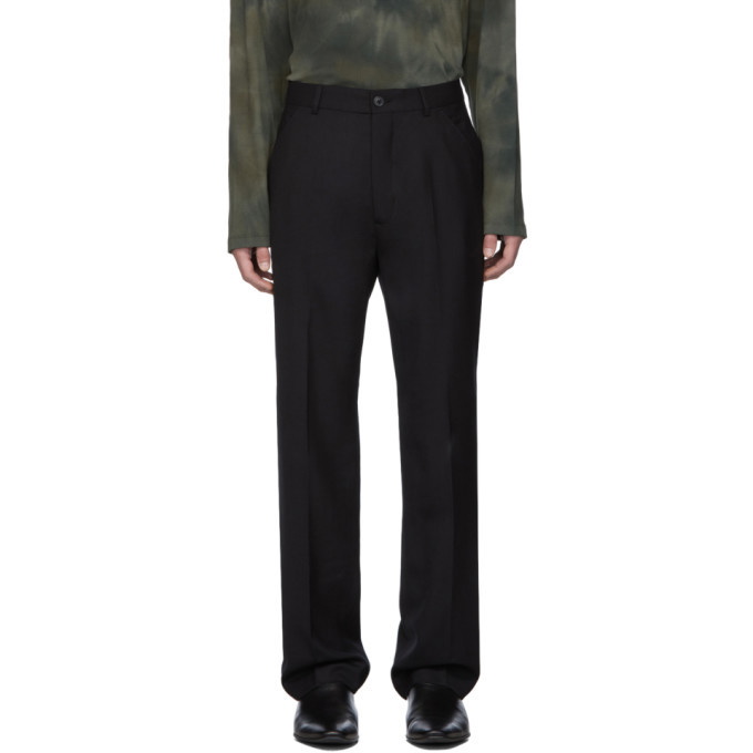 Photo: Our Legacy Black Wool Chino 22 Trousers