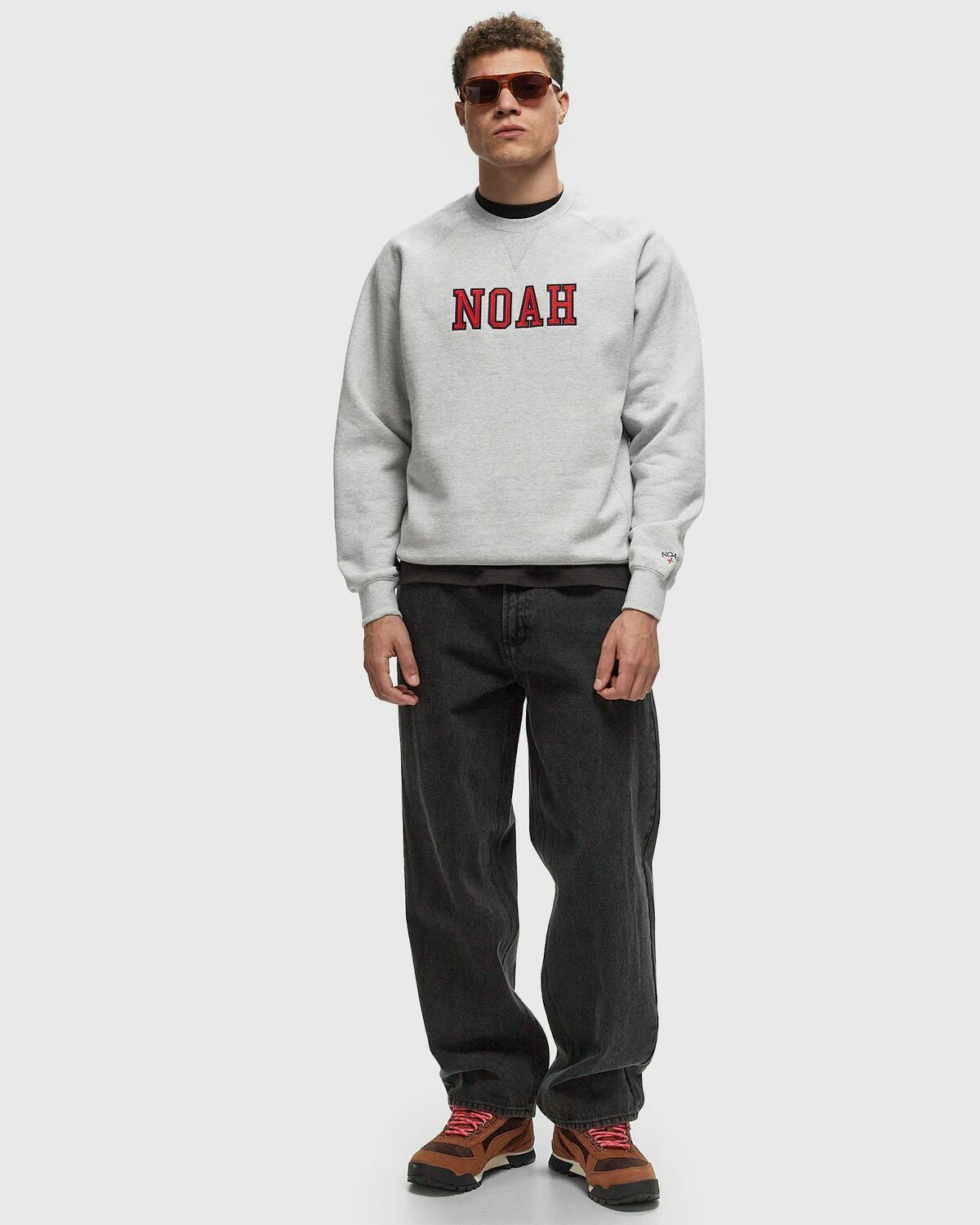 Puma X NOAH Crewneck Grey Mens Sweatshirt