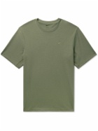 Nike Training - Primary Logo-Embroidered Cotton-Blend Dri-FIT T-Shirt - Green