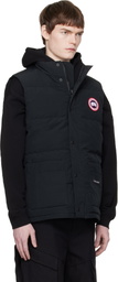 Canada Goose Black Freestyle Crew Down Vest