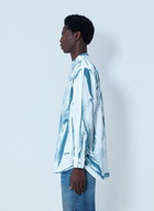 Jean Paul Gaultier Abstract Print Button-Down Shirt