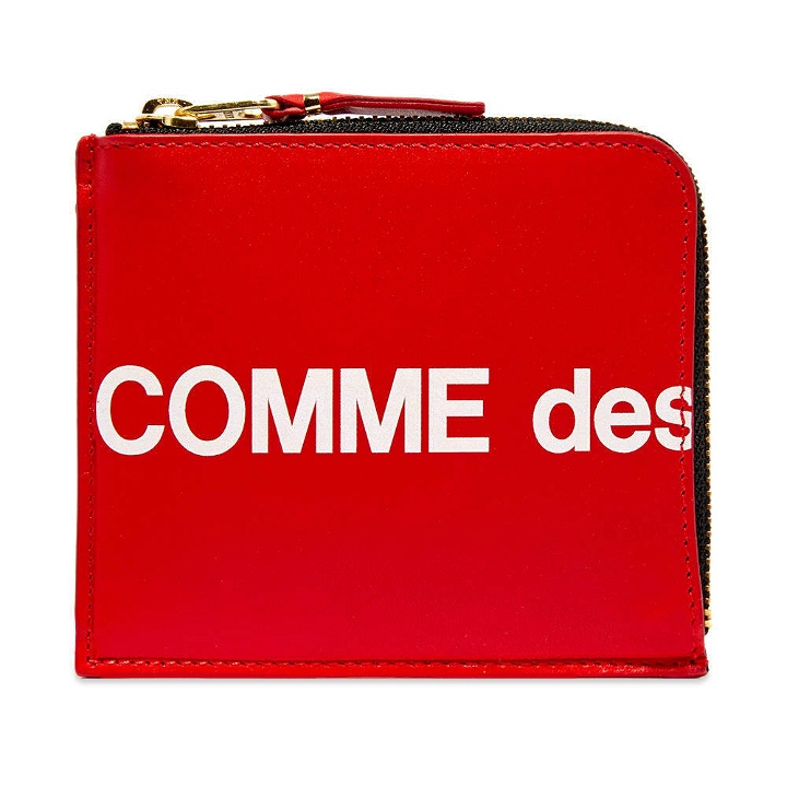 Photo: Comme des Garçons SA3100HL Huge Logo Wallet in Red