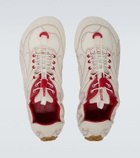 Bottega Veneta Orbit suede-trimmed sneakers