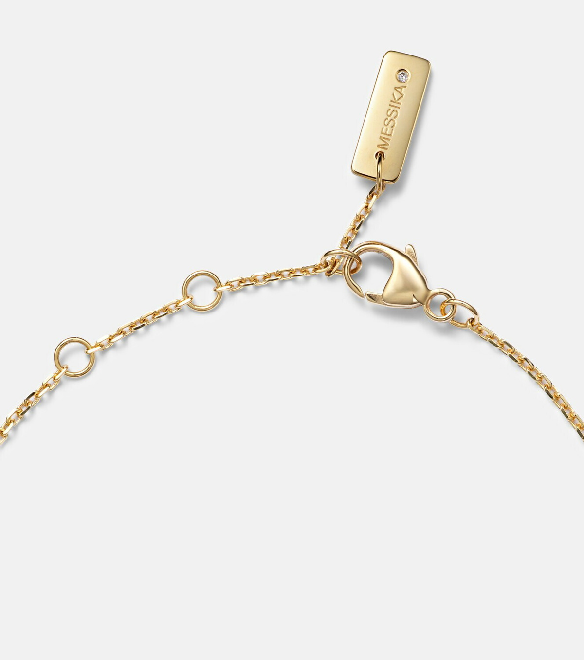 Messika Move Uno 18kt gold bracelet with diamonds