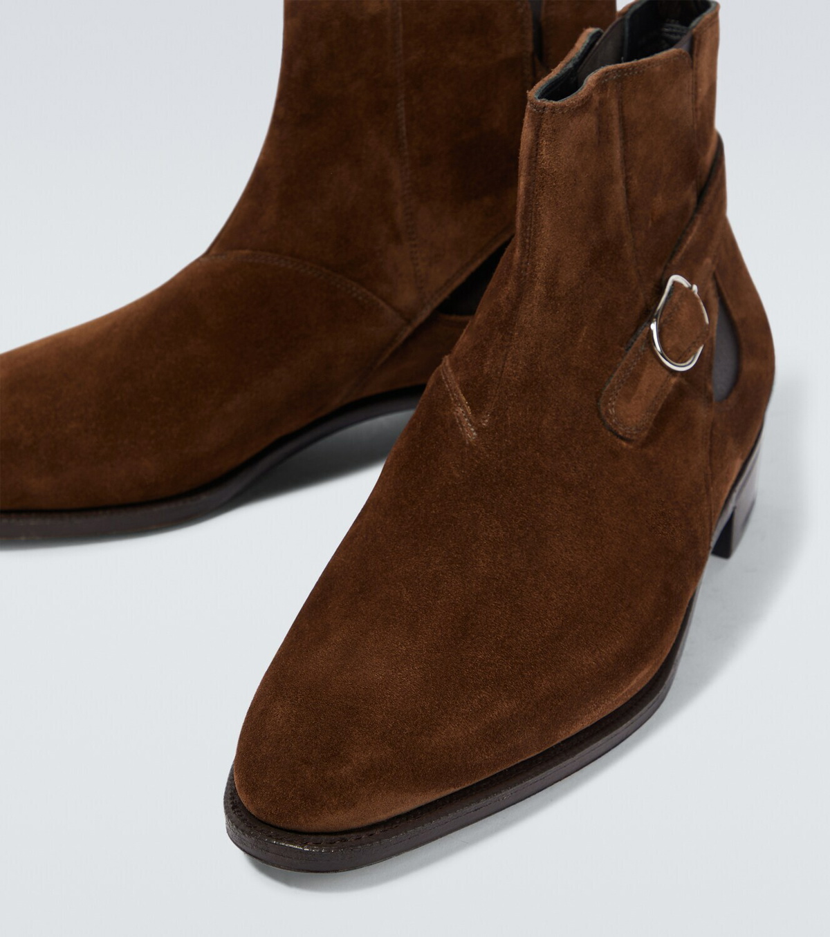 John Lobb Mason suede Chelsea boots John Lobb