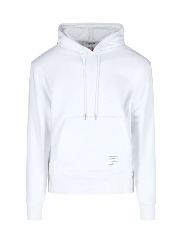 Photo: Thom Browne loopback Stripe Hoodie