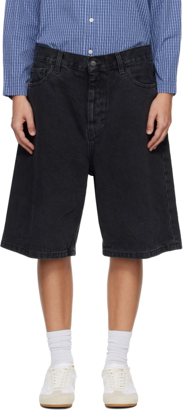 Photo: Carhartt Work In Progress Black Brandon Shorts