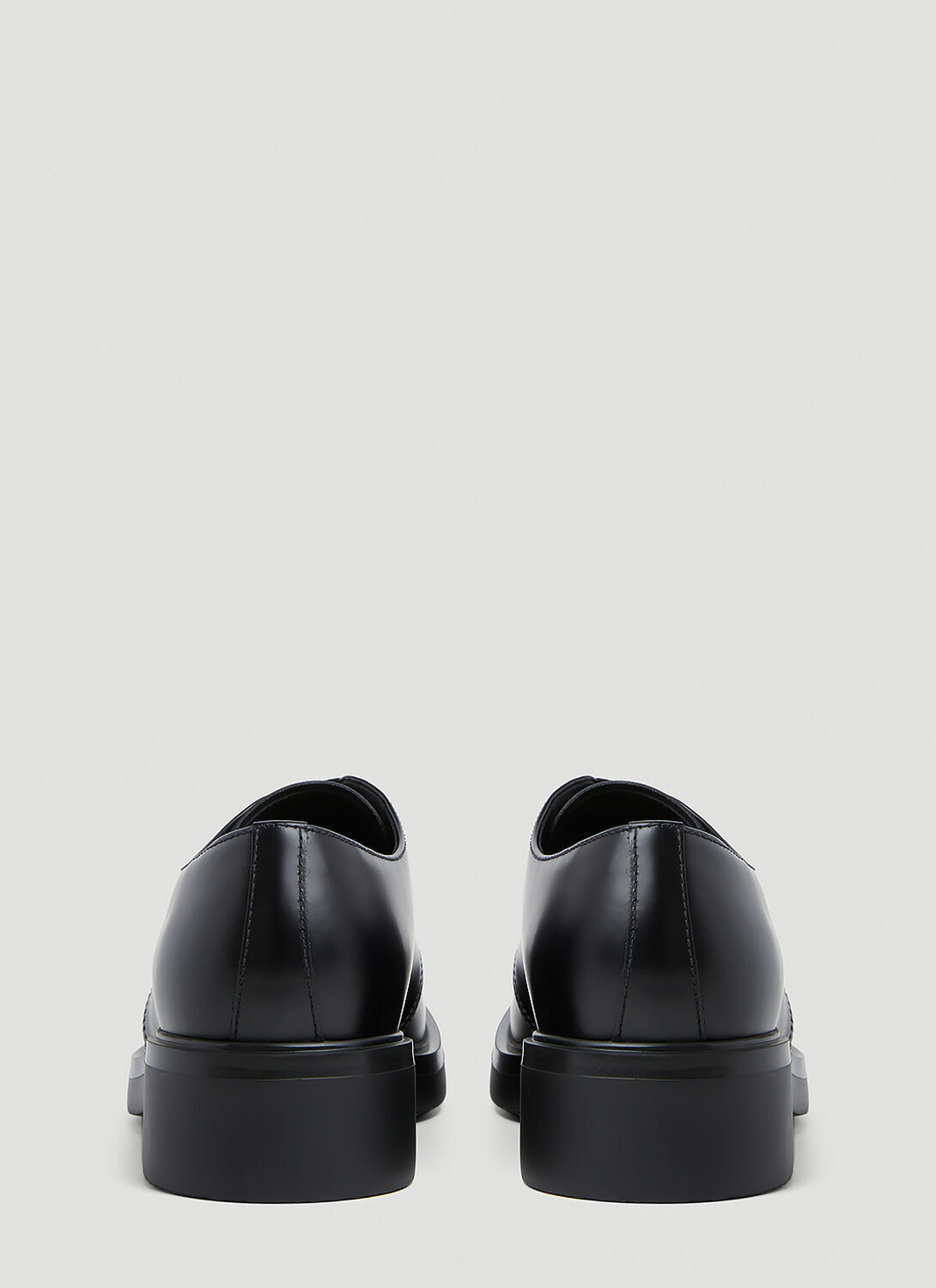 Prada Brushed Leather Derby shoes