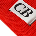Cole Buxton Men's Stretch Cotton Beanie in Red