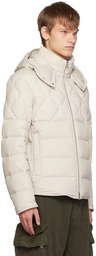 Moncler Gray Cecaud Down Jacket