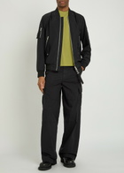 Moose Knuckles Courville Shell Bomber Jacket Black