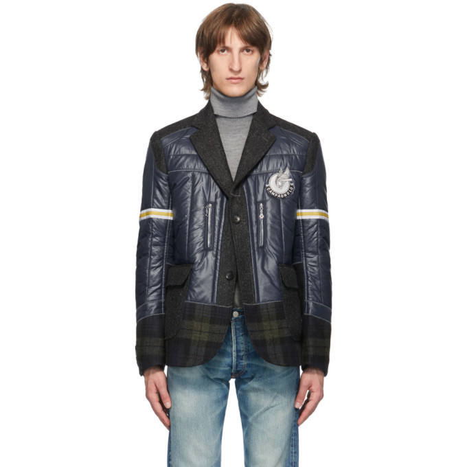 Photo: Junya Watanabe Navy Campagnolo Patch Blazer